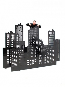 City Skyline Cutouts - Set of 4 | New York in cardboard in ...