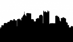 Cleveland Skyline Silhouette Outline at GetDrawings.com | Free for ...