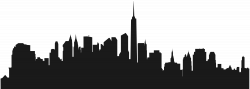 New York Building Silhouette at GetDrawings.com | Free for personal ...