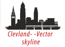Cleveland SVG, Cleveland Clipart City Silhouette, Cleveland ...