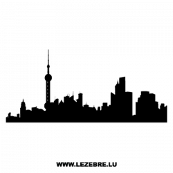 Shanghai Silhouette at GetDrawings.com | Free for personal use ...