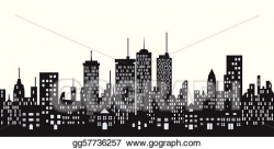 Vector Illustration - Urban buildings in the city. Stock ...