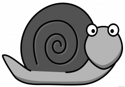 Cartoon Snail Animal free black white clipart images clipartblack ...