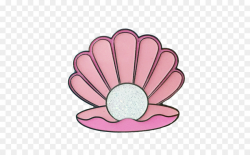 Pink Flower Cartoon clipart - Clam, Seashell, Pink ...
