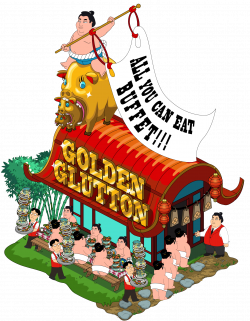 Sumo Size It Buffet | Family Guy: The Quest for Stuff Wiki | FANDOM ...