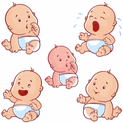 Simple bebé cartoon - vector | Pinterest | Babies, Cartoon and Scrap