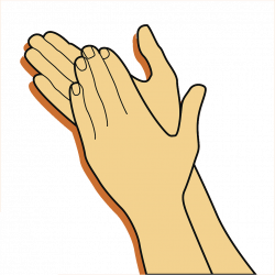 Clapping Gesture Clip art - Clap your hands warmly and welcome your ...