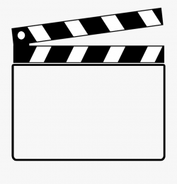 Movies Clipart Clap - Movie Clapper Clipart #2253324 - Free ...