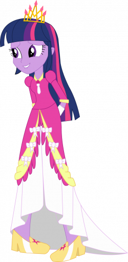 MY LITTLE PONY: Equestria Girls Twilight Sparkle (Princess Dress) by ...