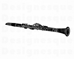 Clarinet SVG, Clarinet Clipart, Clarinet Files for Cricut, Clarinet Cut  Files For Silhouette, Clarinet Dxf, Clarinet Png, Eps, Vector
