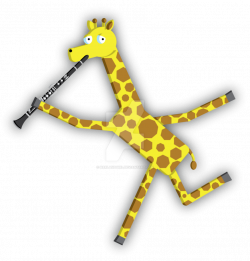 Clarinet Giraffe by HarlandGirl on DeviantArt