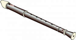 Recorder | Free Stock Photo | Illustration of a recorder flute | # 8560