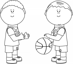 Black and White Boys Playing Basketball | Autism Resources ...