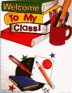 Clipart - To My Class Classroom Material