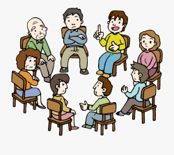 Jpg Royalty Free Stock Conversation Clipart Group Therapy ...