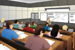College students in classroom clipart 6 » Clipart Station