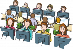 Clipart - Computer Users