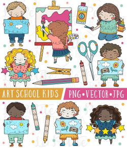 Cute School Kids Clipart Images, Cute School Clip Art, Art ...