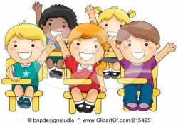Class Clipart Kid Raising Hand In Class Clip Art The Pciture ...