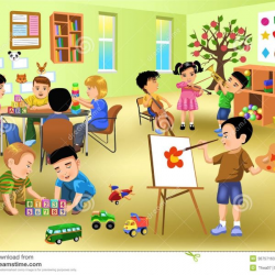 Kindergarten Classroom Clipart within Kindergarten Classroom ...