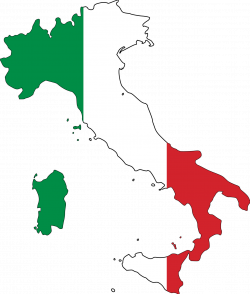Clip Art Outline Of Italy Clipart