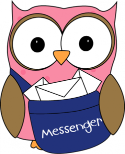 Owl Classroom Messenger Clip Art - Owl Classroom Messenger ...