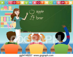 Stock Illustration - Teaching class. Clipart gg54146257 ...