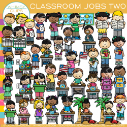 Classroom Jobs Clip Art - Set Two