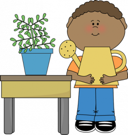 Boy Boy Classroom Plant Helper | Clip art for schedules ...