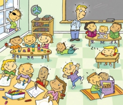 Classroom early childhood - Clip Art Library