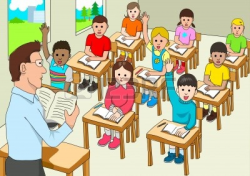 Elementary students in classroom clipart - Clip Art Library
