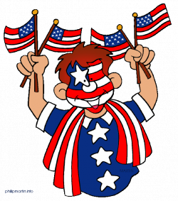 Flags Clip Art by Phillip Martin, Flag Day