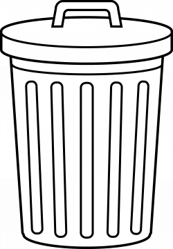 28+ Collection of Trash Can Clipart Free | High quality, free ...