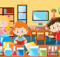 Science Classroom Clipart | Essay World intended for Science ...