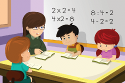 Teacher and Student in The Classroom | Clipart | PBS ...