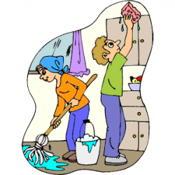 28+ Collection of House Cleaner Clipart | High quality, free ...