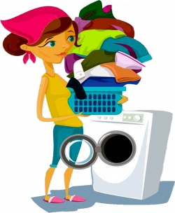 Washing machine Laundry Clothing - Wash clothes in washing machines ...