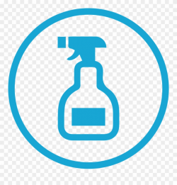 Spray Bottle For Surface And Subsurface Cleaning Icon ...