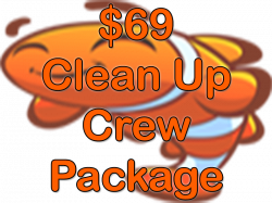 $69 Clean Up Crew Packages (Free Shipping)
