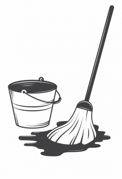 Cleaning Tool Illustration - Cleaning Service Drawing Free ...