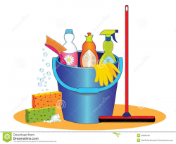 Cleaning Supplies Clip Art Cleaning products clipart | First ...