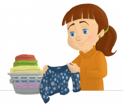 Folded Laundry Clipart | Ero Electronic | Cleaning Clipart ...