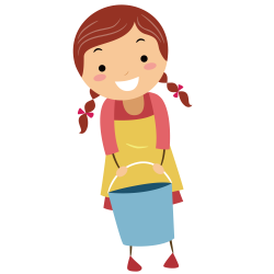 Cleaning Cleaner Stock photography Clip art - The girl with the ...