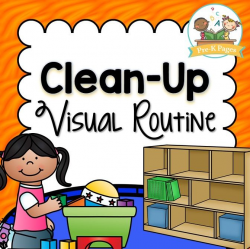 Clean Up Visual Routine | PRESCHOOL BACK TO SCHOOL IDEAS ...