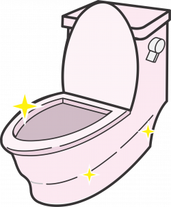 Clipart - Sparkling Clean Toilet