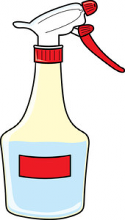 Cleaning Spray Clipart