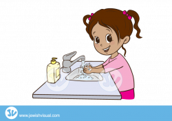 Girl Washing Hands Clipart (22+)