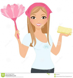 Cute Cleaning Lady Clipart Clipground, Art Cleaning - Cypress