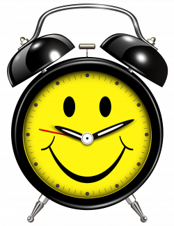 Smiling Alarm Clock PNG Clip Art - Best WEB Clipart
