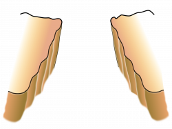 Cliff clipart chasm - Pencil and in color cliff clipart chasm